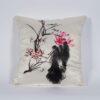 Digital printing on a pillow.