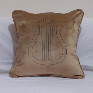 Embroidery on a pillow