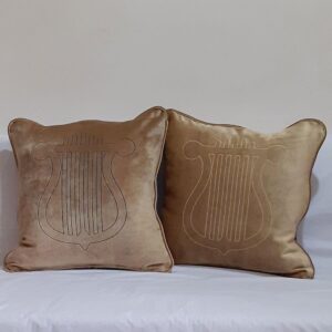 Embroidery on a pillow