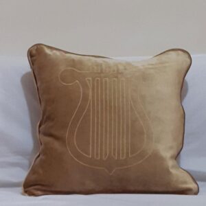 Embroidery on a pillow