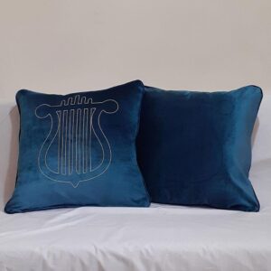 Embroidery on a pillow