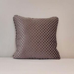 Velvet pillow double sided.