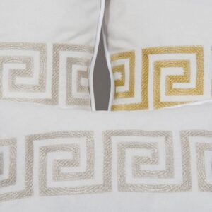 Embroidery on a pillow