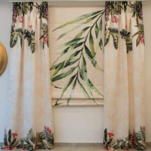 DIGITAL PRINTING ON A CURTAIN